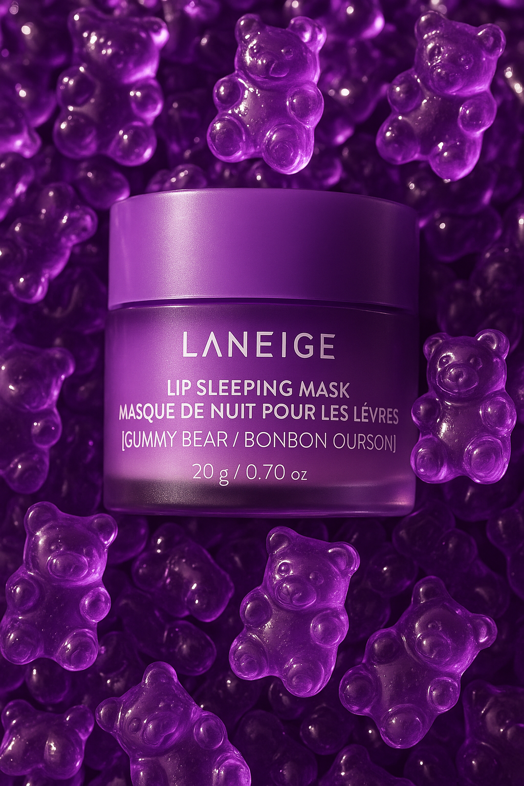 LANEIGE Lip Sleeping Mask: Hydrate & Soothe | Authentic in Pakistan - Pack of 4