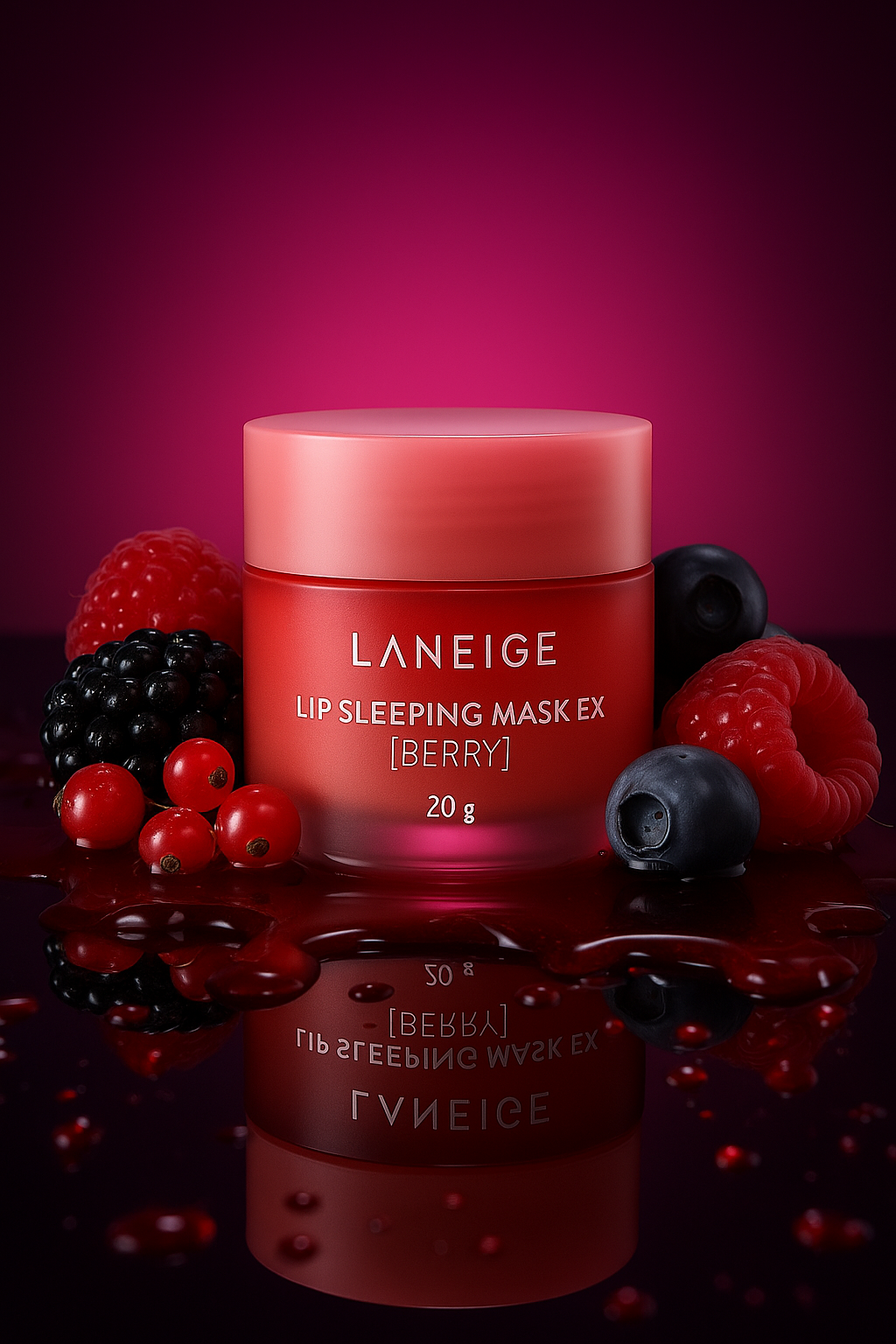 LANEIGE Lip Sleeping Mask: Hydrate & Soothe | Authentic in Pakistan - Pack of 4