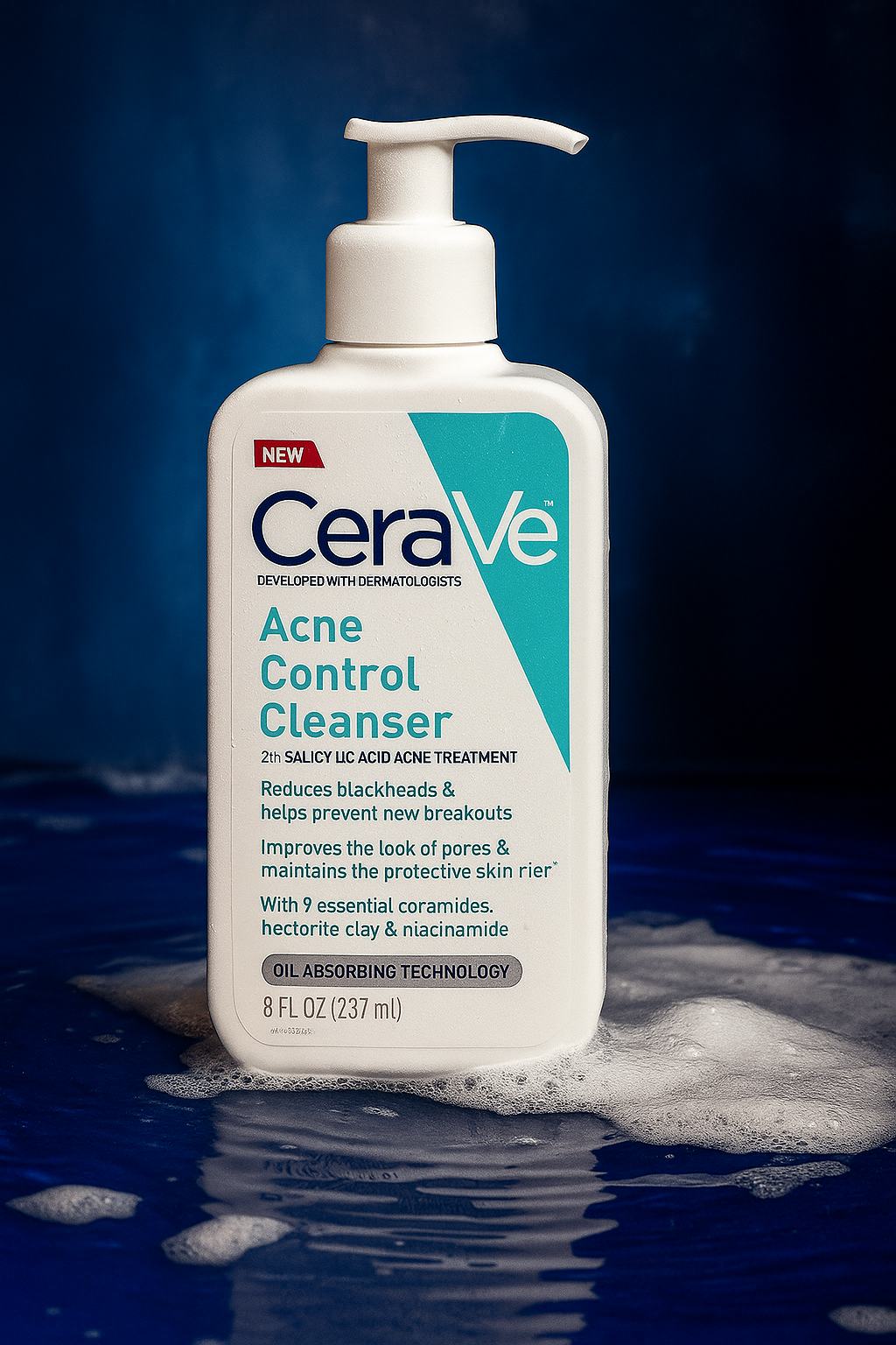 CeraVe Acne Control Cleanser for Acne & Oily Skin | Original in PK
