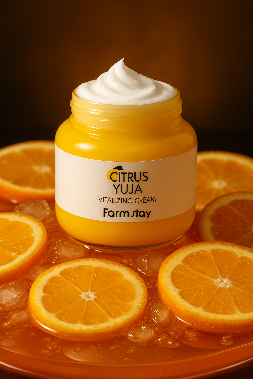 Farmstay Citrus Yuja Vitalizing Cream | K-Beauty in Pakistan