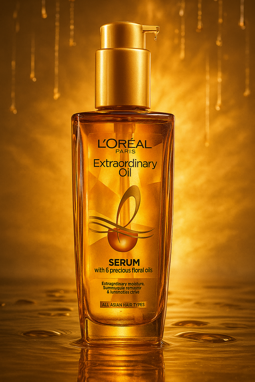 L'Oréal Extraordinary Oil Hair Serum | Shine & Frizz Control Pakistan